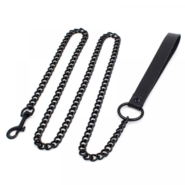 Leash-BDSM-Black-Leather-Black-Chain