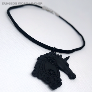 Jewelry-Black Unicorn-Velvet-Choker